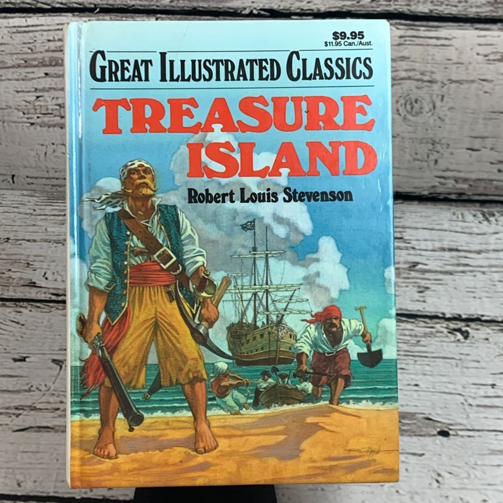 Treasure‎ Island - Robert Louis Stevenson Illustrated Classic [1989 Reissue]